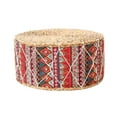 thumbnail image 4 of jinwen Coussin de Méditation Portable Tissé Tatami Tapis de Sol pour Prière Extérieure Intérieur Rouge, 4 of 9