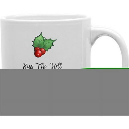 

Imaginarium Goods Mistletoe - Kiss The Hell Out of Me Please Mug