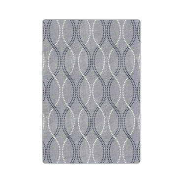 Joy Carpets 2039C-06 5 ft. 4 in. x 7 ft. 8 in. Seventh Heaven Area Rug  Smoke