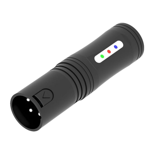 Probador de luces Par, comprobador de línea Dmx512, herramienta de iluminación portátil de 3 pines, luz de escenario con indicador, herramienta de
