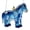 B, variant on 7.8 inch Window Sun Catcher, Horse Stained Glass Effect Sun-Catcher, Horse Ornament with Colorful Design, for Window Hanging, Donkey Lover Gifts for Women Men