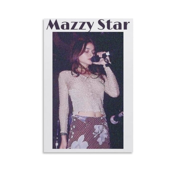 Mazzy Star Vintage Aesthetic Art Poster Gifts Canvas Painting Poster Wall Art Decorative Picture Prints Modern Decor 12x18inch(30x45cm)