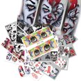 thumbnail image 1 of Juego de pegatinas para decoración de uñas, Navidad, Halloween, encaje blanco y negro, flores, dorado y plateado, pegatinas de agua bronceadoras para uñas, 1 of 6