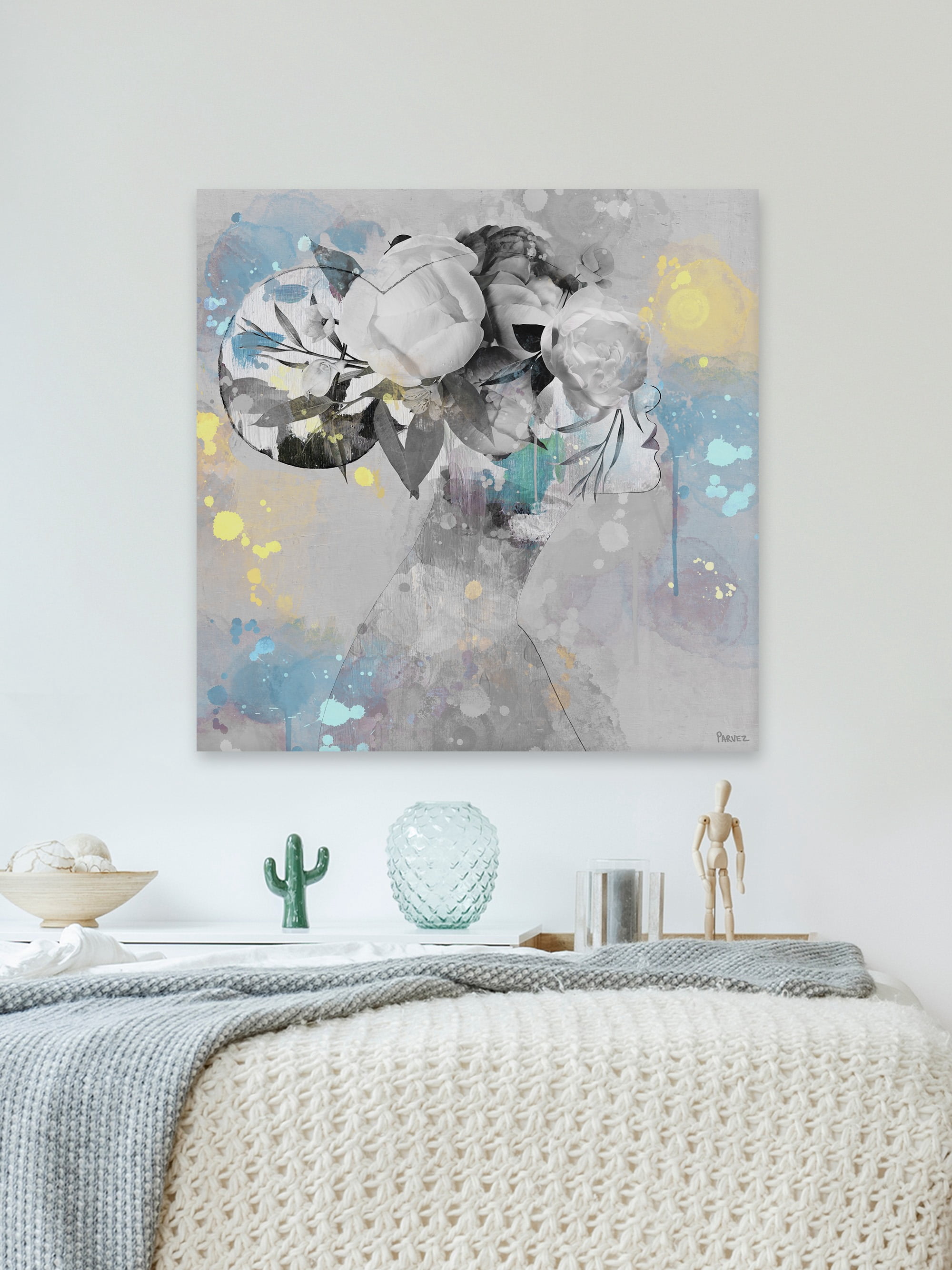 Parvez Taj Elegant Bun II Canvas Wall Art