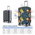 thumbnail image 5 of Picia Blue Floral Luggage Protector Cover Thicken Suitcase Protector Cover Fit 18-32 Inch Luggage-Small, 5 of 9
