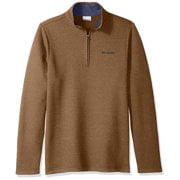 columbia grey heather great hart mountain ii half zip sweatshirt