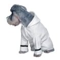 thumbnail image 3 of TEHAUX Plush Pet Nightgown with Hood High Absorbent Quick Drying Warm Bathrobe for Dog and Cat, 3 of 8