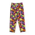 thumbnail image 4 of Xecao Hawaiian Style Women's Straight Lounge Pajama Pants: The Epitome of Relaxed Sleepwear, 4 of 9