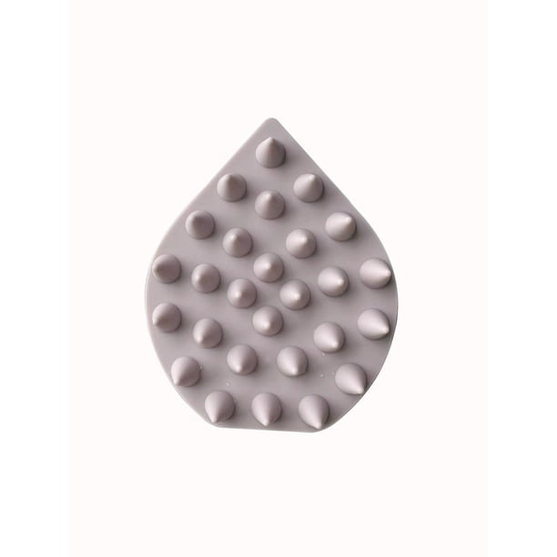 Cepillo de champú de silicona antipruriginoso para cabello húmedo y seco, cepillo de masaje para limpieza del cuero cabelludo, peine de champú, dispositivo de champú, cepillo de masaje