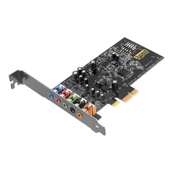 Creative Sound Blaster Audigy Fx - Carte Son - 24-bit - 192 kHz - 106 dB SNR - 5.1 - PCIe