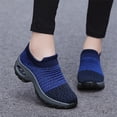 thumbnail image 5 of BUBUDENG Walking Shoes for Women Breathable Casual Sneakers Non-Slip Working Nurse Shoes Comfort Wedge Platform Shoes Lady, 5 of 10