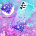 thumbnail image 4 of Funda para Samsung Galaxy A13 4G Transparente con Brillos Carcasa Protectora Antigolpes con Glitter Brillante, 4 of 5