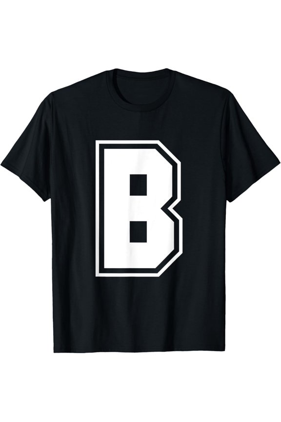 Letter B Alphabet Monogram Spelling T-Shirt