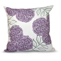 Simply Daisy Floral Print Decorative Pillow, 16" x 16"