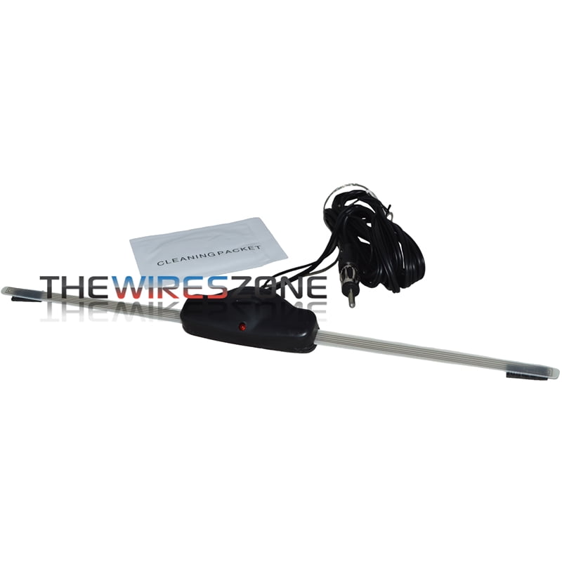AI26 Universal Amplified AM/FM Window Glass Windshield Antenna Same as