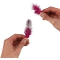 thumbnail image 3 of Pack of 300 decorative feathers guinea fowl feathers for DIY craft decoration Easter Christmas decorative figure, 3 of 7