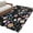 Pink LightBLue Black, variant on Spring Floral Area Rugs 2.7'x5', Washable Small Throw Rugs for Kitchen Bedroom, Elegant Pastoral Flowers Butterflies Black Indoor Outdoor Rug Non-Slip Low Pile Carpet Runner Reversible Floor Mats