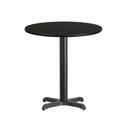 Flash Furniture 24 Round Black Laminate Table Top With 22 X Height Base On Accuweather Flash Furniture 24 Round Black, Round Laminate Table Top