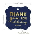thumbnail image 7 of Inkdotpot Thank You For Celebrating With Us Bridal Shower-Baby Shower-Retirement-Wedding-Birthday Bottle Tag Real Gold Foil Favor Bracket Shape Hang Tags Pack Of 100, 7 of 7