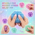 thumbnail image 5 of Cat Paws Squishy Fidget Toys for Kids (1PCS) Squishy Stress Balls for Adults Squish Sugar Ball, Party Favors Sensory Toys for Autistic Children Stress Relief Toy Easter Basket Stuffers Purple, 5 of 6