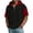 Black, variant on Gunia Mens Big And Tall Shirts Color Block Hooded Half Zip Short Sleeve T Shirt Casual Athletic Tops Streetwear Gym Mens T-Shirts Army Green 2Xl