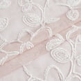 thumbnail image 4 of Dainty Home Rita Floral Embroidered Light Filtering Curtain 38 x 108 Inch 2 Panels, Blush, 4 of 5