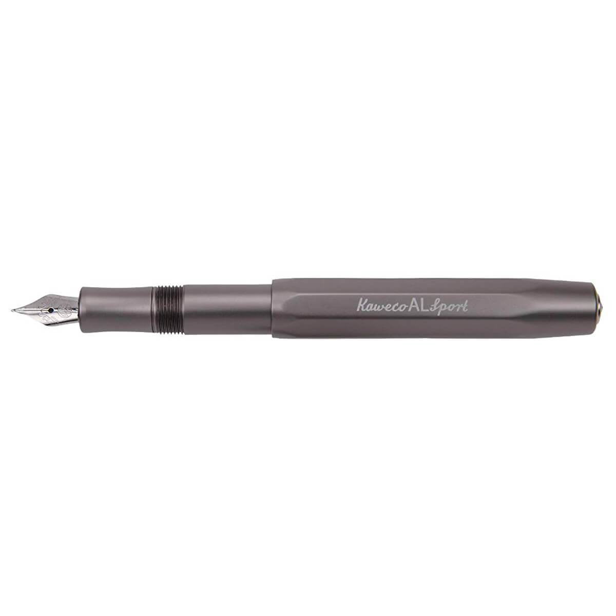 Kaweco AL Sport Fountain Pen - Grey Anthracite - Medium Point