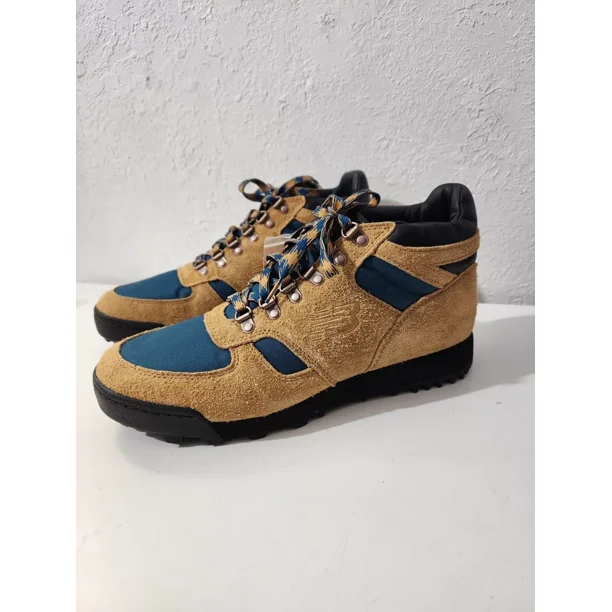 New Balance Rainer Vibram URAINAA Beige Blue Lace Up Hiking Boot Shoes Men's 11