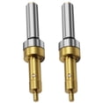 thumbnail image 1 of 2X Precision Titanium Non-Magnetic Mechanical Edge Finder Center Finder Touch Point Sensor for CNC Machine, 1 of 7
