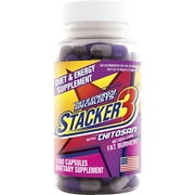 STACKER 3 Capsules Ephedra Free Formula 100 Capsules