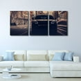 thumbnail image 3 of Hieng Black Supercar at Sunset Canvas Prints Hypercar Wall Art Paintings Sports Car Posters Stretched Pictures for Living Room Modern Home Decor Wall Art Decorations（Only canvas）, 3 of 6