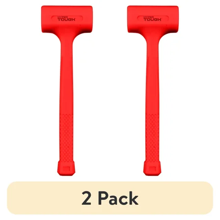 (2 Pack) 2 Lb Headless Hammer