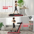 thumbnail image 6 of Gymax Motorized Treadmill Folding Under Desk Electric Treadmill W/APP Red, 6 of 10