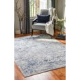 thumbnail image 2 of United Weavers Austin Area Rug 4540 20460 Clark Blue Bordered Scrolls 1' 11" x 3' Rectangle, 2 of 3