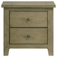 thumbnail image 3 of Hazlewood 2-drawer Nightstand Bedside Table Vineyard Oak, 3 of 13