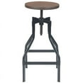 thumbnail image 3 of Simpli Home Conley Adjustable Bar Stool in Cocoa Brown and Black, 3 of 9