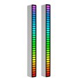 thumbnail image 1 of 2 piezas de Control de voz, luz de Color, música, bricolaje, reacondicionamiento de coche, luz Led de ambiente, 1 of 2