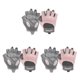 thumbnail image 4 of Yuarrent 2 uds guantes de gimnasio para Fitness guante de medio dedo transpirable ajustable mitones antideslizantes para exteriores para Type1 NO1, 4 of 6