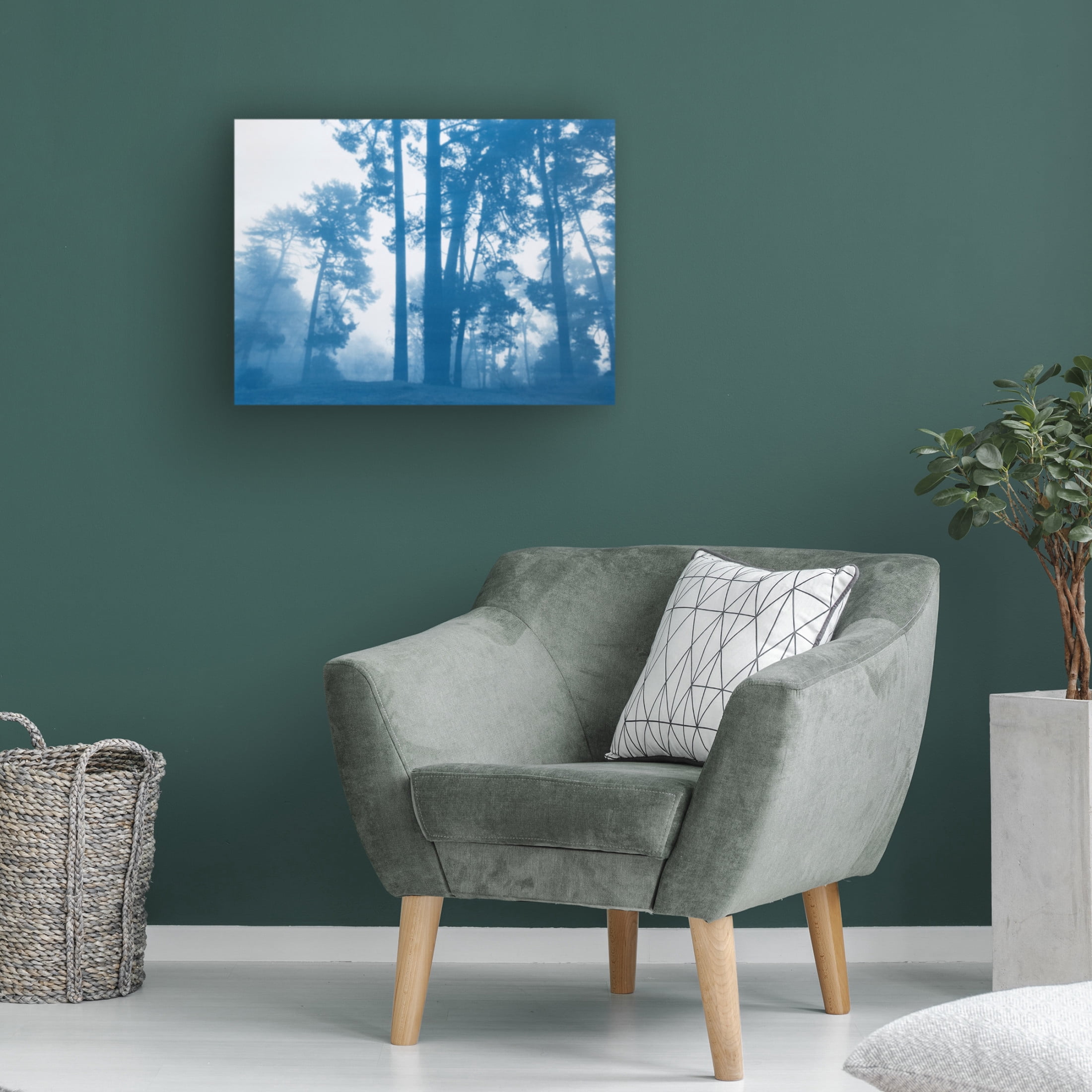 Canvas Wall Art - Christine So 'Morning Valley Light' Wall Art for Living Room, Bedroom, or Office Décor by Trademark Fine Art - 24 x 18 Inches