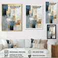 thumbnail image 4 of Designart "Gilded Winter Serenity" Winter Landscape Floater Framed Canvas Prints, 4 of 5