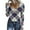 Dark Blue#032, variant on Stichou Henley Shirts for Women Plaid Slim Fit Long Sleeve Soft Tops Casual Button T-Shirts Winter Fashion Outfits Blue L