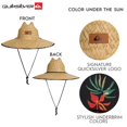 thumbnail image 3 of Sombrero Quiksilver Lifeguard de Paja Negro S/M, 3 of 6