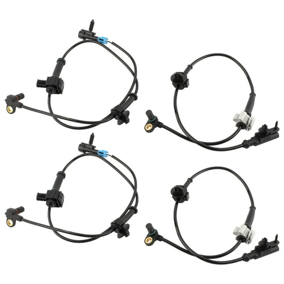 BOXI Qty(4) Front   Rear Left & Right ABS Wheel Speed Sensors Fit for Cadillac Escalade / Chevy Avalanche Tahoe Suburban 1500 / for GMC Yukon XL 1500 2007-2014 | Replaces # 15121067 ALS1464 ALS1465