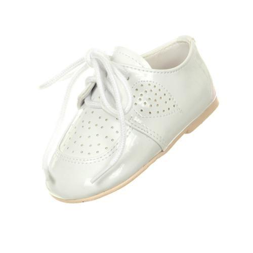 baby boy white dress shoes
