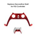 thumbnail image 3 of Carcasa intermedia frontal para mando de PS5 Mango Sony Decor Shell Red JShteea El nuevo, 3 of 9