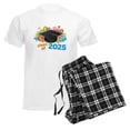thumbnail image 6 of CafePress - 2025 Graduation Men's Light Pajamas - Men's Light Loose Fit Cotton Pajama Set, 6 of 7