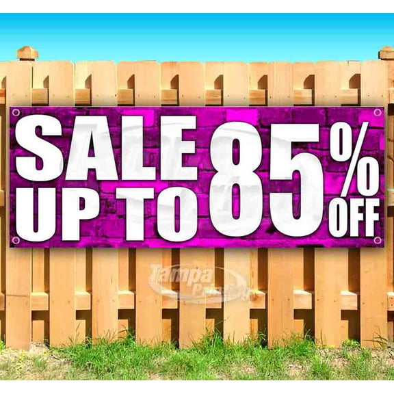 Sale Up To 85% Off 13 oz Vinyl Banner With Metal Grommets