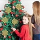 thumbnail image 5 of Copos De Nieve Decoración Navideña, 24 Piezas De Decoración De Copos De Nieve, Decoraciones Para Árboles De Navidad Brillo, Decoración Para Árboles De Navidad Copo De Nieve, Navidad, 5 of 5