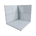 thumbnail image 3 of HILABEE Buildable Action Figure Backdrop Organizer Simulation Garage Scene Gifts Diorama C, 3 of 9