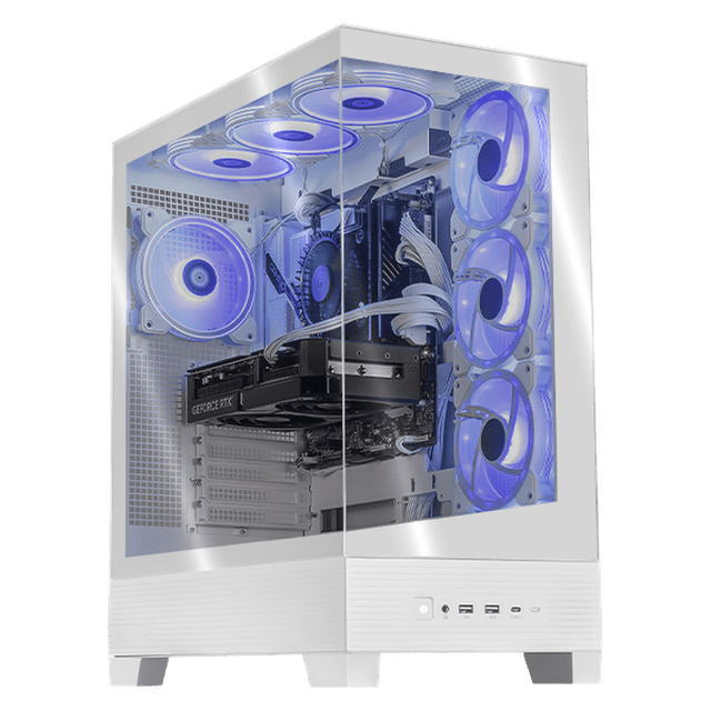 PC Gamer Xtreme PC Gaming ASUS NVIDIA GeForce RTX 5070 Intel Core i7 14700F 32GB SSD 1TB WIFI White PBA para gaming competitivo y streaming